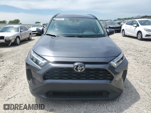 2024 Toyota RAV4 XLE with VIN 2T3P1RFV6RC481451, listed as a Copart auction lot 58316955 with 6,652 mi miles and Salvage title. Bid and sale history available at DreamBid. Image 5.
