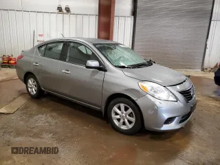 2014 Nissan Versa S Plus with VIN 3N1CN7AP9EL828452, listed as a Copart auction lot 51077375 with 105,619 mi miles and Clean Title. Bid and sale history available at carsss.com. Image 4.