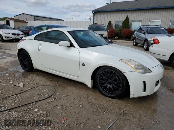 2003 Nissan 350Z Touring z VIN JN1AZ34E43T012305, wystawiony jako Copart lot #53831675 z przebiegiem 201 095 mil mil oraz Nie do naprawy • Non repairable. Historia ofert i sprzedaży dostępna na DreamBid. Obrazek 4.