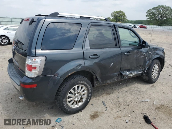 2009 Mercury Mariner Premier z VIN 4M2CU87G29KJ08344, wystawiony jako Copart lot #57113485 z przebiegiem 102 748 mil mil oraz Nie do naprawy • Non repairable. Historia ofert i sprzedaży dostępna na DreamBid. Obrazek 3.