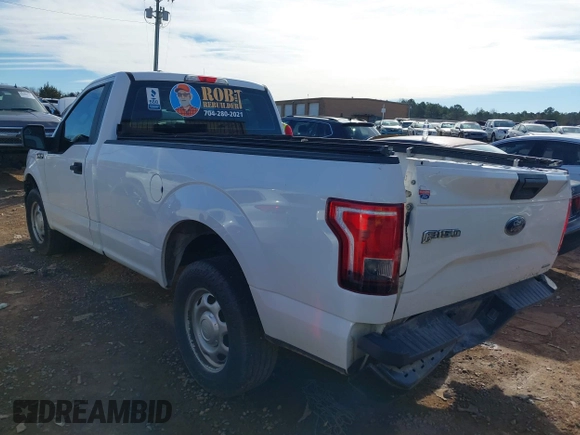 2016 Ford F-150 XL with VIN 1FTMF1C85GKE69350, listed as a IAAI auction lot 41690906 with 162,338 mi miles. Bid and sale history available at carsss.com. Image 3.