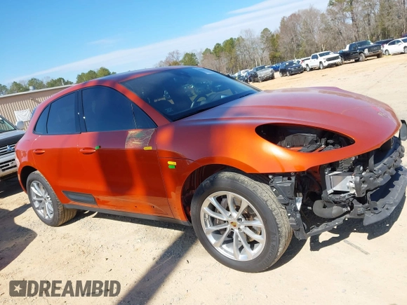 2023 Porsche Macan with VIN WP1AA2A51PLB06794, listed as a IAAI auction lot 41629274 with 46,486 mi miles and . Bid and sale history available at DreamBid. Image 14.