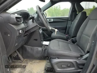 2022 Ford Explorer with VIN 1FM5K8AC6NGC24293, listed as a Copart auction lot 54847945 with 37,261 mi miles and Salvage title. Bid and sale history available at DreamBid. Image 7.
