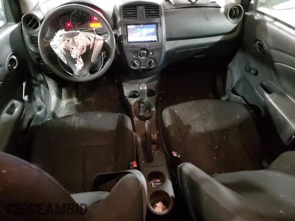 2016 Nissan Versa S with VIN 3N1CN7AP4GL884849, listed as a Copart auction lot 48068605 with 112,725 mi miles and Salvage Title. Bid and sale history available at carsss.com. Image 8.