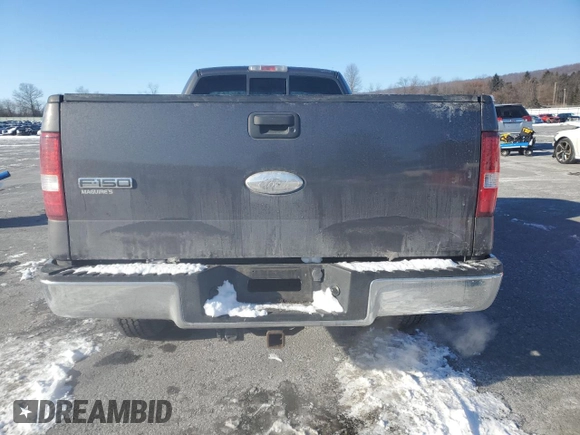 2007 Ford F-150 XL with VIN 1FTRF14WX7KC90255, listed as a Copart auction lot 41750525 with 182,655 mi miles and Salvage title. Bid and sale history available at DreamBid. Image 6.