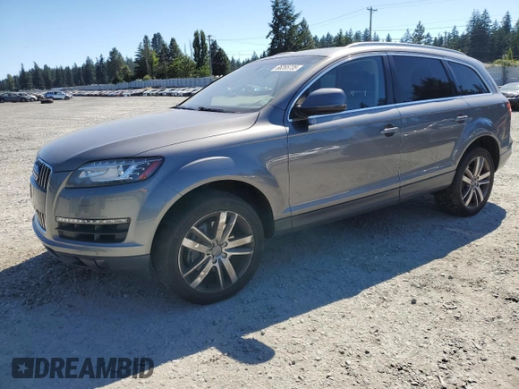 2013 Audi Q7 Premium Plus z VIN WA1LGAFE2DD015433, wystawiony jako Copart lot #66265735 z przebiegiem 124 118 mil mil oraz Czysty tytuł • Clean title. Historia ofert i sprzedaży dostępna na DreamBid. Obrazek 1.