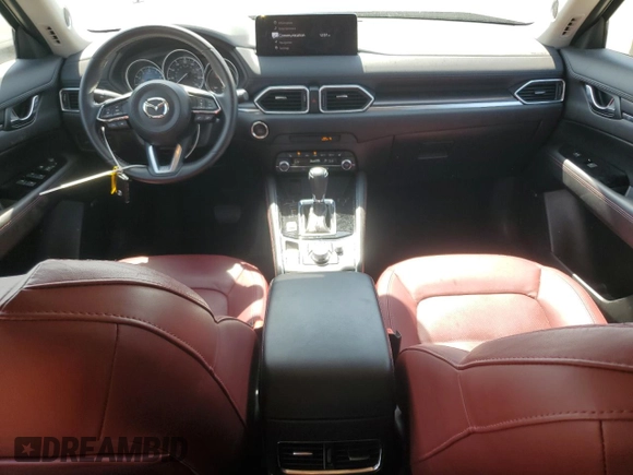 2023 Mazda CX-5 2.5 S Carbon Edition with VIN JM3KFBCM0P0256626, listed as a Copart auction lot 50818685 with 13,338 mi miles and Salvage Title. Bid and sale history available at carsss.com. Image 8.