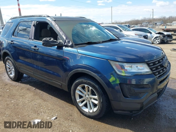 2016 Ford Explorer with VIN 1FM5K8B89GGC42543, listed as a IAAI auction lot 41887455 with 150,829 mi miles and . Bid and sale history available at carsss.com. Image 1.