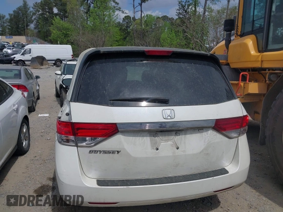2016 Honda Odyssey EX-L with VIN 5FNRL5H68GB128552, listed as a IAAI auction lot 41947677 with 213,255 mi miles and . Bid and sale history available at DreamBid. Image 16.