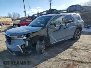2024 Honda Pilot Touring with VIN 5FNYG1H72RB039998, listed as a Copart auction lot 86590424 with 22,770 mi miles and Salvage Title. Bid and sale history available at carsss.com. Image 1.