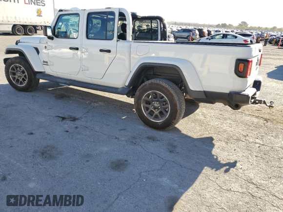 2021 Jeep Gladiator 80th Anniversary with VIN 1C6HJTAG7ML524612, listed as a Copart auction lot 42035885 with 32,742 mi miles and Salvage title. Bid and sale history available at DreamBid. Image 2.