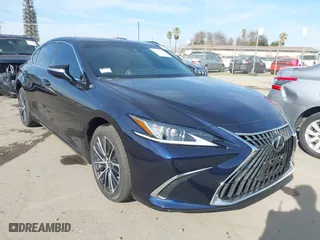 2025 Lexus ES with VIN 58ADZ1B17SU193248, listed as a IAAI auction lot 41428449 with 1,468 mi miles. Bid and sale history available at carsss.com. Image 1.