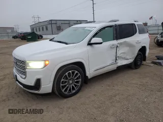 2022 GMC Acadia Denali with VIN 1GKKNXLS4NZ123212, listed as a Copart auction lot 43410185 with 65,173 mi miles and Salvage title. Bid and sale history available at DreamBid. Image 1.