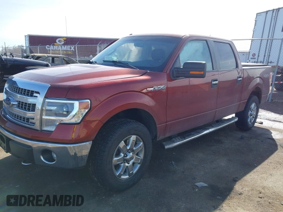2014 Ford F-150 XL with VIN 1FTFW1EF9EKD60374, listed as a IAAI auction lot 41663069 with 45,794 mi miles and . Bid and sale history available at DreamBid. Image 2.