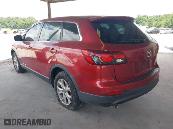 2013 Mazda CX-9 Touring with VIN JM3TB2CA1D0416059, listed as a IAAI auction lot 42749110 with Not provided miles and . Bid and sale history available at DreamBid. Image 3.