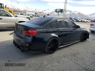 2017 BMW M3 with VIN WBS8M9C53H5G83759, listed as a Copart auction lot 44418154 with 96,795 mi miles. Bid and sale history available at carsss.com. Image 3.