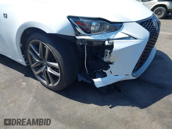 2019 Lexus IS 300 with VIN JTHBA1D2XK5088261, listed as a IAAI auction lot 42379854 with 84,187 mi miles and . Bid and sale history available at DreamBid. Image 6.