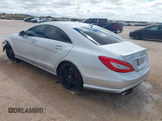 2014 Mercedes-Benz CLS-Class CLS 63 AMG S-Model with VIN WDDLJ7GB3EA104824, listed as a IAAI auction lot 41903353 with 76,706 mi miles. Bid and sale history available at carsss.com. Image 3.