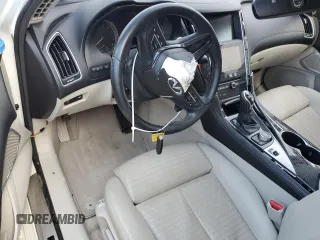 2020 Infiniti Q50 3.0t SPORT with VIN JN1EV7AP2LM208750, listed as a Copart auction lot 42870665 with 61,789 mi miles and Salvage Title. Bid and sale history available at carsss.com. Image 8.