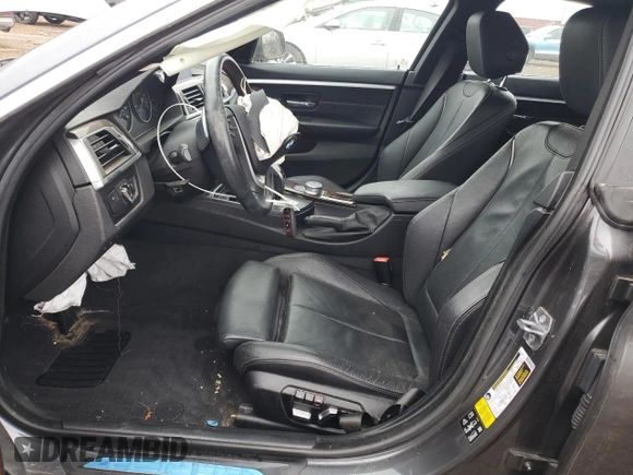 2020 BMW 4 Series 430i xDrive with VIN WBA4J3C00LBL11929, listed as a Copart auction lot 52501055 with 141,791 mi miles and Salvage title. Bid and sale history available at DreamBid. Image 7.