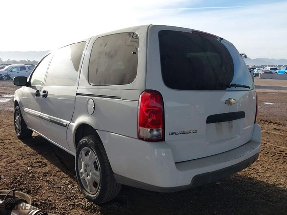 2006 Chevrolet Uplander LS Fleet with VIN 1GNDV23LX6D204348, listed as a IAAI auction lot 41242847 with NaN miles. Bid and sale history available at carsss.com. Image 3.