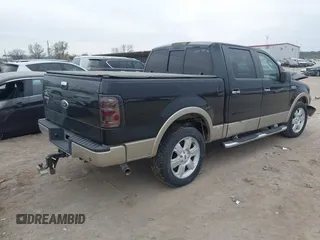 2008 Ford F-150 XLT with VIN 1FTPW12VX8FB25950, listed as a IAAI auction lot 41769407 with 203,269 mi miles and . Bid and sale history available at DreamBid. Image 4.