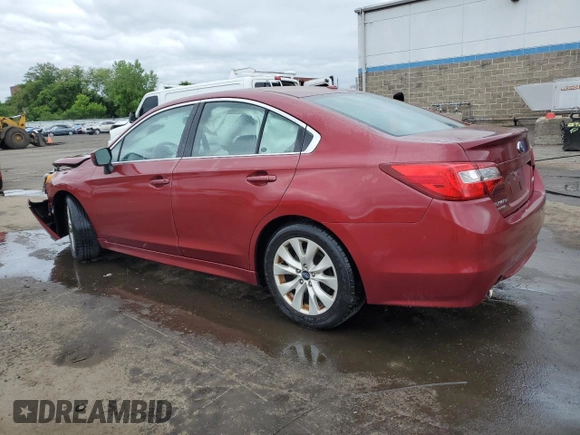 2015 Subaru Legacy Premium с VIN 4S3BNAD64F3021861, выставлен на аукционе Copart как лот 57779955 с пробегом 127 788 миль миль и Списание • Salvage title. История ставок и продаж доступна на DreamBid. Изображение 2.