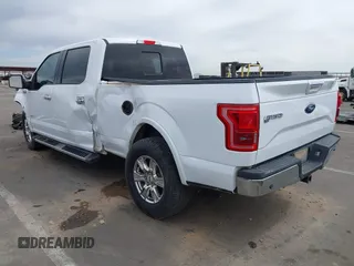 2015 Ford F-150 XLT w/HD Payload Pkg with VIN 1FTFW1EG0FKD99316, listed as a IAAI auction lot 42024645 with 275,335 mi miles. Bid and sale history available at carsss.com. Image 3.