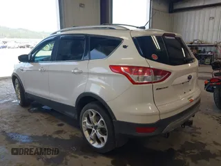 2013 Ford Escape Titanium with VIN 1FMCU9J96DUC60268, listed as a IAAI auction lot 42095407 with 105,307 mi miles and . Bid and sale history available at DreamBid. Image 3.