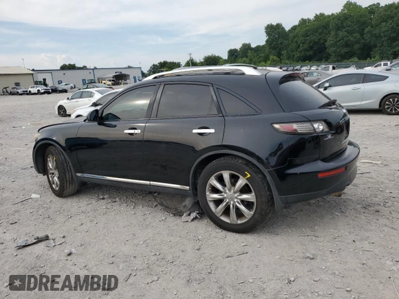 2008 Infiniti FX with VIN JNRAS08W28X208178, listed as a Copart auction lot 62330405 with 228,371 mi miles and Salvage title. Bid and sale history available at DreamBid. Image 2.