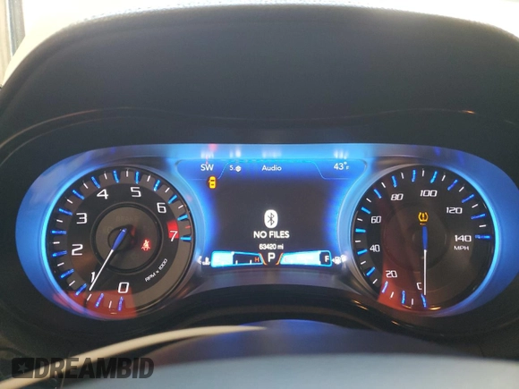2020 Chrysler 300 S with VIN 2C3CCAGG9LH108912, listed as a Copart auction lot 53628705 with 63,420 mi miles and Salvage Title. Bid and sale history available at DreamBid. Image 9.