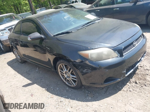 2005 Scion tC with VIN JTKDE177750026736, listed as a IAAI auction lot 42075370 with 246,192 mi miles. Bid and sale history available at carsss.com. Image 1.