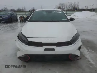 2022 Kia Forte GT with VIN 3KPF44ACXNE474261, listed as a Copart auction lot 45858195 with 0 mi miles and Salvage Title. Bid and sale history available at carsss.com. Image 5.