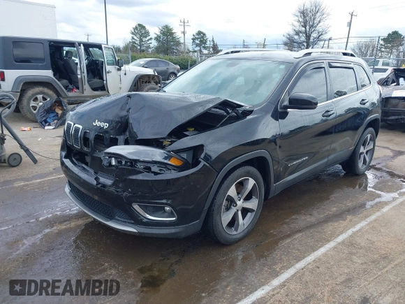 2020 Jeep Cherokee Limited with VIN 1C4PJLDB0LD560770, listed as a IAAI auction lot 41721370 with 116,245 mi miles. Bid and sale history available at carsss.com. Image 19.