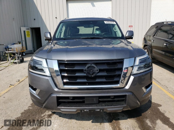 2021 Nissan Armada SL with VIN JN8AY2BB0M9790428, listed as a Copart auction lot 64024254 with 79,194 mi miles and Salvage Title. Bid and sale history available at carsss.com. Image 5.