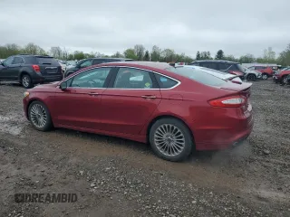 2013 Ford Fusion Titanium with VIN 3FA6P0K90DR104100, listed as a Copart auction lot 54822345 with 306,574 mi miles and Salvage Title. Bid and sale history available at DreamBid. Image 2.