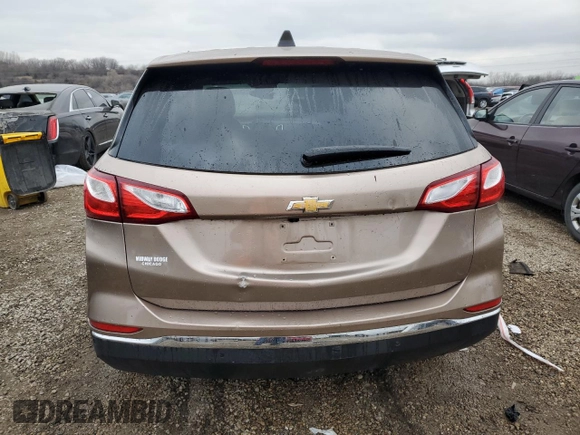 2018 Chevrolet Equinox LT with VIN 2GNAXSEV8J6234418, listed as a Copart auction lot 85531334 with 98,279 mi miles and Salvage Title. Bid and sale history available at carsss.com. Image 6.