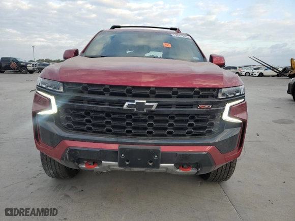 2024 Chevrolet Suburban Z71 with VIN 1GNSKDKD5RR197418, listed as a Copart auction lot 75011594 with 15,816 mi miles and Salvage Title. Bid and sale history available at carsss.com. Image 5.