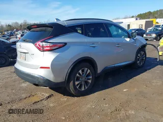 2018 Nissan Murano Platinum with VIN 5N1AZ2MG6JN136646, listed as a IAAI auction lot 41421280 with 123,667 mi miles. Bid and sale history available at carsss.com. Image 4.