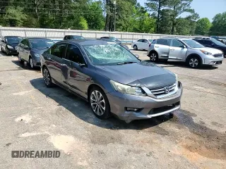 2014 Honda Accord Sport with VIN 1HGCR2F55EA136693, listed as a Copart auction lot 52370475 with 180,700 mi miles and Salvage Title. Bid and sale history available at DreamBid. Image 13.