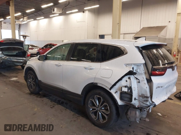 2020 Honda CR-V EX with VIN 5J6RW1H54LL006313, listed as a IAAI auction lot 41047075 with 73,030 mi miles. Bid and sale history available at carsss.com. Image 3.