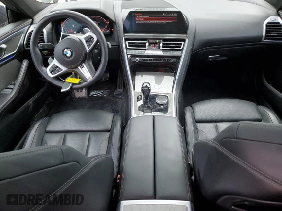 2022 BMW 8 Series 840i with VIN WBAGV4C01NCH18603, listed as a Copart auction lot 51969445 with 19,502 mi miles and Clean title. Bid and sale history available at DreamBid. Image 8.