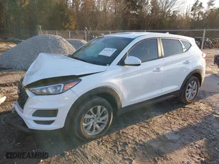 2021 Hyundai Tucson SE with VIN KM8J23A47MU302106, listed as a IAAI auction lot 41433472 with NaN miles. Bid and sale history available at carsss.com. Image 17.