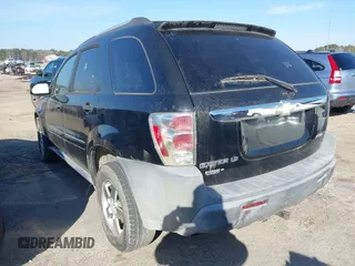 2005 Chevrolet Equinox LS with VIN 2CNDL23F556020503, listed as a IAAI auction lot 41490182 with 1 mi miles. Bid and sale history available at carsss.com. Image 3.