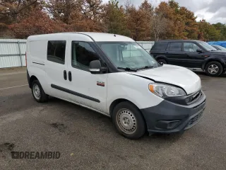 2019 Ram ProMaster City Cargo Tradesman with VIN ZFBHRFAB5K6M19024, listed as a Copart auction lot 74239273 with 48,864 mi miles and . Bid and sale history available at DreamBid. Image 4.