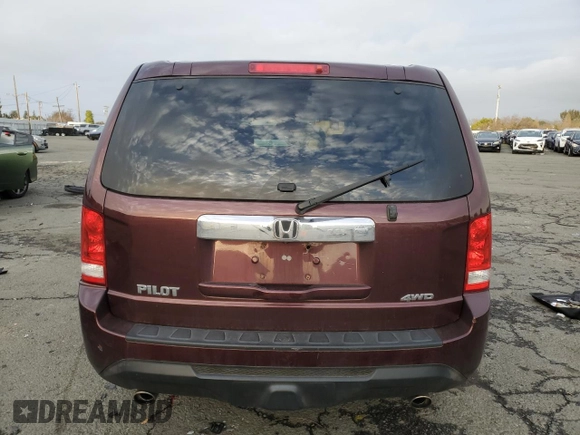 2012 Honda Pilot EX-L with VIN 5FNYF4H5XCB076999, listed as a Copart auction lot 86664354 with 238,922 mi miles and Salvage Title. Bid and sale history available at DreamBid. Image 6.