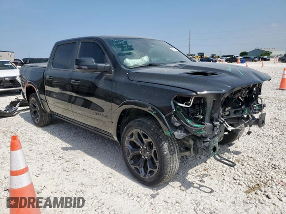2024 Ram 1500 Limited с VIN 1C6SRFHT1RN121823, выставлен на аукционе Copart как лот 56054405 с пробегом 27 229 миль миль и Списание • Salvage title. История ставок и продаж доступна на DreamBid. Изображение 4.