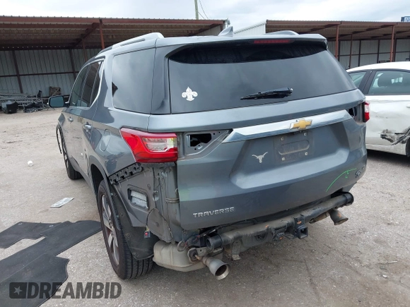 2018 Chevrolet Traverse LT z VIN 1GNERHKW3JJ135861, wystawiony jako IAAI lot #42189570 z przebiegiem 180 113 mil mil oraz . Historia ofert i sprzedaży dostępna na DreamBid. Obrazek 6.