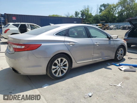 2012 Hyundai Azera with VIN KMHFG4JG8CA125699, listed as a Copart auction lot 66603405 with 129,673 mi miles and Clean title. Bid and sale history available at DreamBid. Image 3.