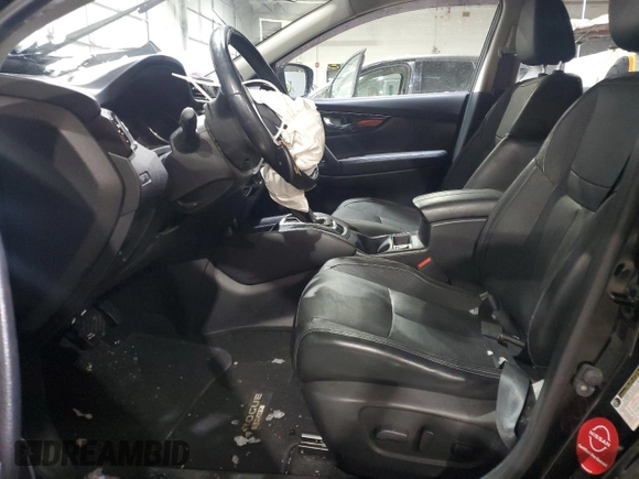 2017 Nissan Rogue SL with VIN JN1BJ1CR2HW122750, listed as a Copart auction lot 45503975 with 64,582 mi miles and Salvage Title. Bid and sale history available at DreamBid. Image 7.